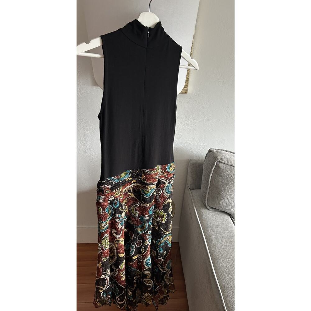 Cache Y2K Whimsigoth Handkerchief Dress Size 2 Lace Floral Sleeveless - Picture 2 of 11